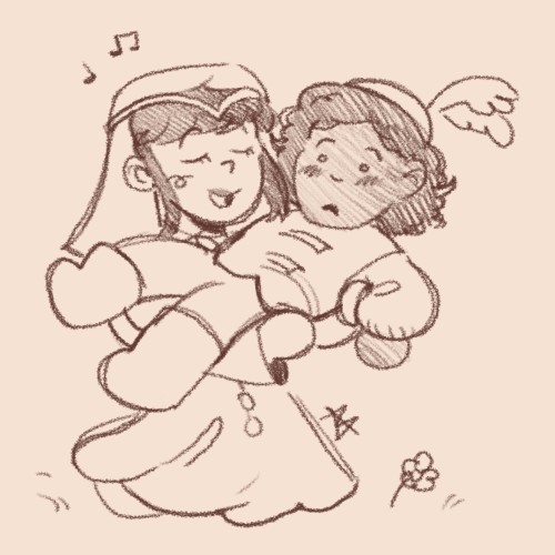 Venita and Horatio sketch